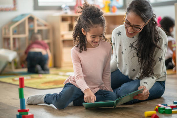 istock Reading Together at Daycare 1344864141