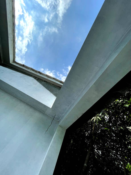 istock open roof on modern house 1344866352