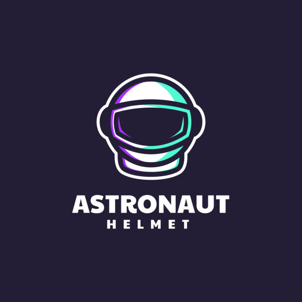 Vector Illustration Astronaut Simple Mascot Style. Vector Illustration Astronaut Simple Mascot Style. space helmet stock illustrations