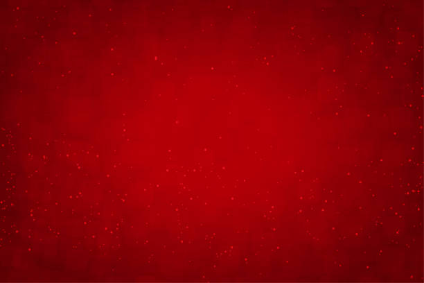 Blank empty textured effect horizontal vector backgrounds of a creative bright vibrant red color Horizontal vector illustration of a creative bright red color background. It is textured color gradient. There is no text and no people, ample copy space. Apt for Christmas, New Year, Diwali festive celebrations themed backdrops, wallpapers, templates for greeting cards, banners or posters or gift wrapping paper sheets. holiday banners stock illustrations