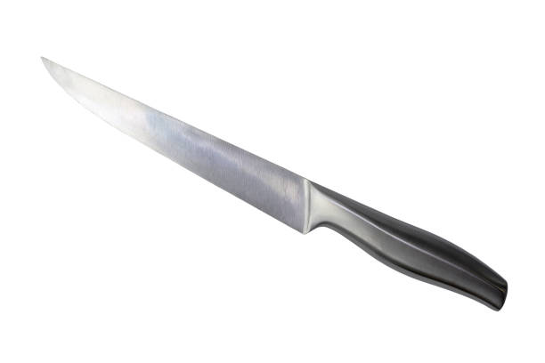 istock Slicing knife isolated on white background with clipping path. 1344875514