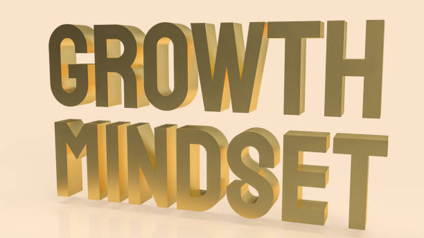 istock The  gold growth mindset word on cream color background 3d rendering 1344876557