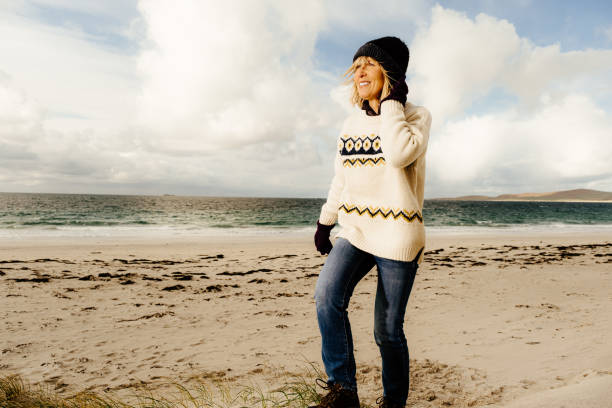 istock Beach walking on Berneray, Outer Hebrides of Scotland 1344882442