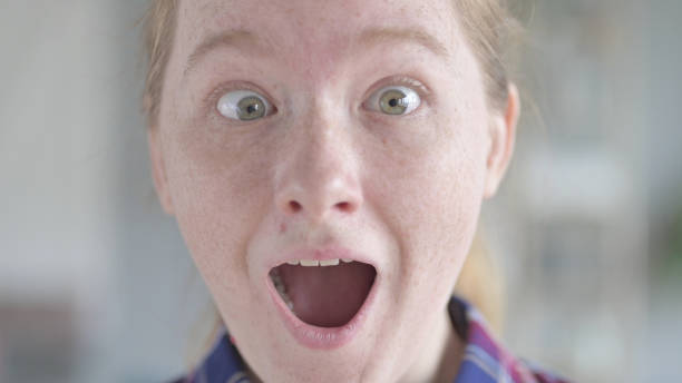 istock close Up of Young Woman With Shocked Expression 1344883540