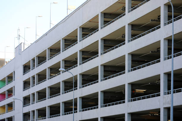 istock Multi-level parkin in a large and modern city 1344883809
