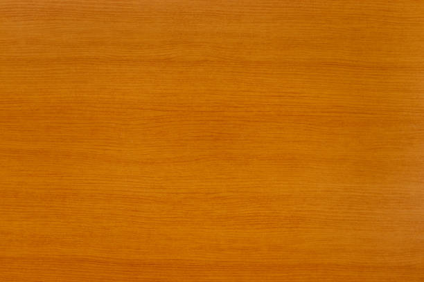 istock Wood grain pattern on the surface of the brown board 1344889623