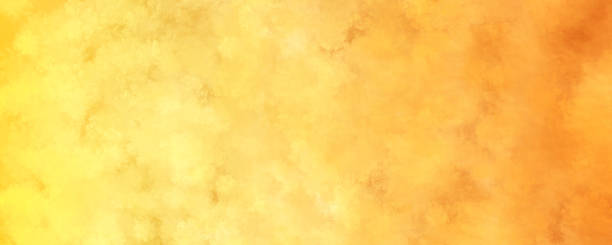 istock Abstract Yellow Orange Watercolor Background 1344890086