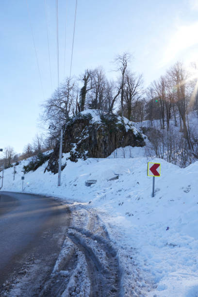 istock Snow on the mountain 1344899988