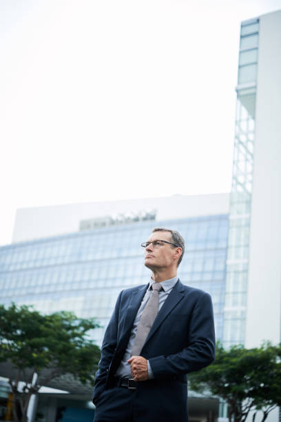 istock Confident Businessman Outdoors 1344902550