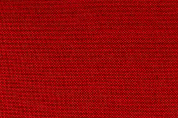 istock Dark red fabric cloth texture for background, natural textile seamless pattern. 1344904723