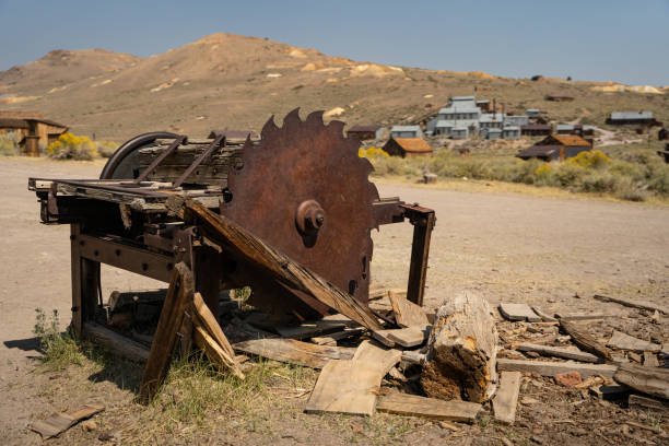 istock Bodie Ghost Town Old Saw Mill 1344906154