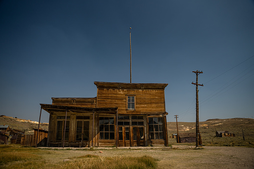 One of the world's most amazing ghost towns– Bodie, California was founded in 1876 and boasts over 100 abandoned buildings in various states of disrepair. Items left behind give a spooky feel, as if inhabitants just up and vanished. The last person left the town in 1942 when the United States government shut down extraneous mining during WWII.