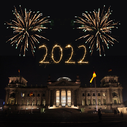 New year 2022 fireworks