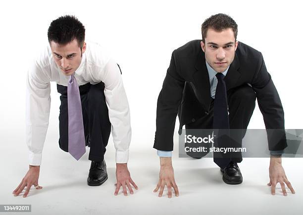 Aggressive Business Men Stock Photo - Download Image Now - Adult, Aggression, Black Color