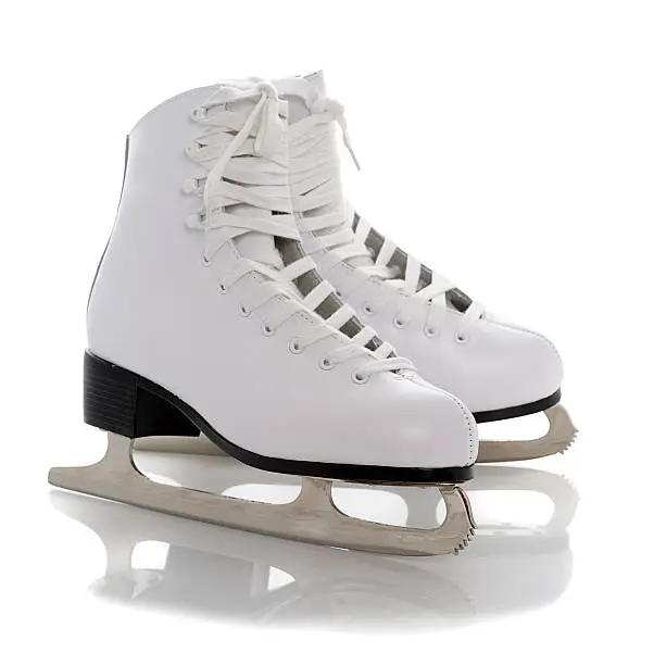 figure white skates