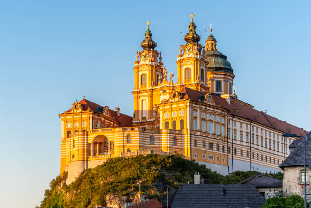 istock Melk Abbey, German: Stift Melk, Wachau Valley, Austria 1344929659