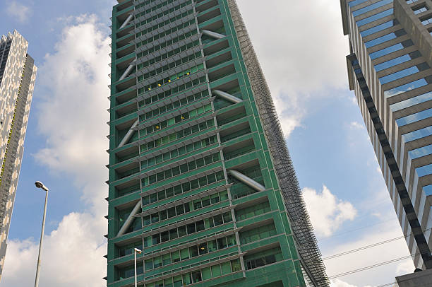 Three Buildings stock photo