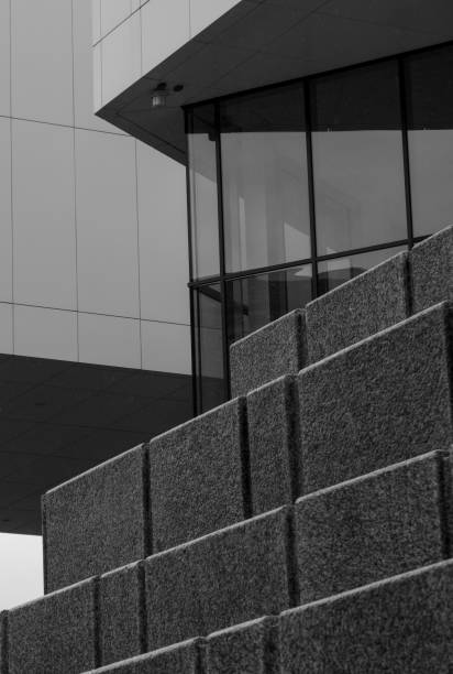 istock Modern abstract architecture in Huddersfield 1344938908