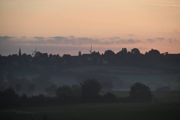 istock Sunrise at Leimiers 1344949153