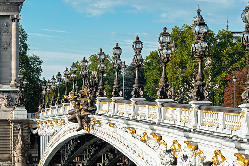 Paris : Alexandre III bridge