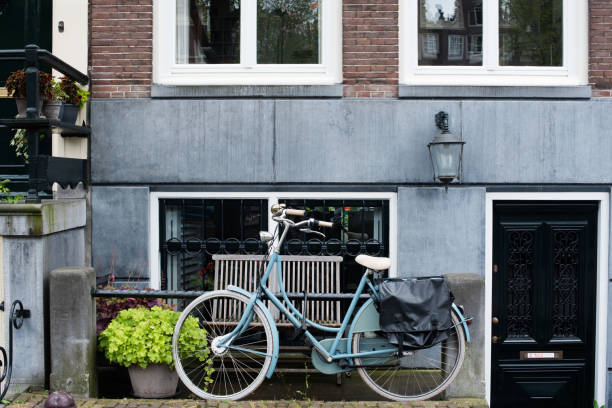 istock bicycle in front of a house 1344952248