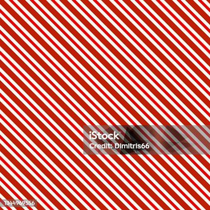 istock Seamless Christmas Stripe Pattern 1344969556