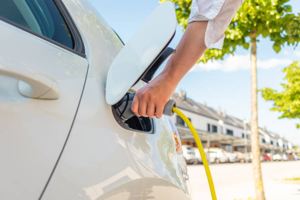 istock EV charging point in the neighborhood 1344977133