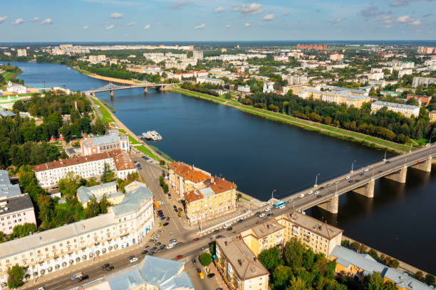 istock Bird's eye view of Tver 1344979024