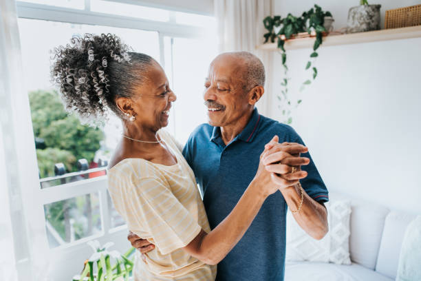 istock senior couple dancing together 1344981639