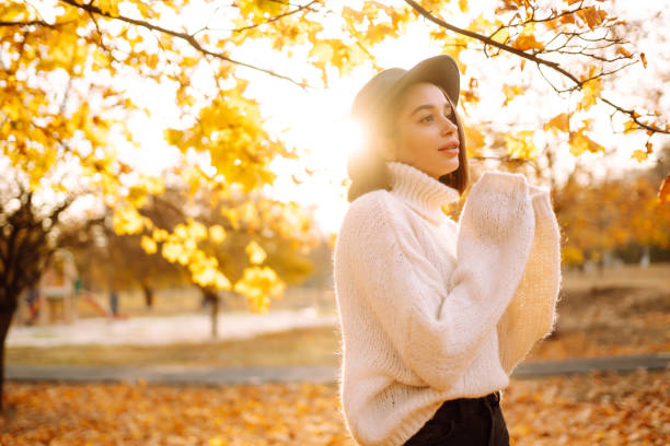 istock Young woman  resting in nature. 1344984223