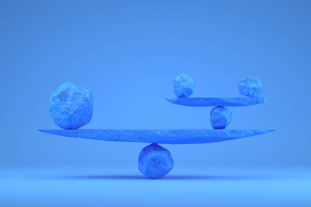 istock Balance, Teamwork, Minimal Concept, Stone Rock Concrete Balls 1344984469