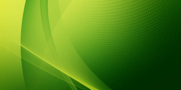 istock Green wave abstract background can be use cover, banner, wallpaper, flyer, brochure, book, printing media, card, web background 1344984566