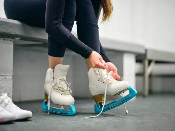 Photo of Figure Skater in Training