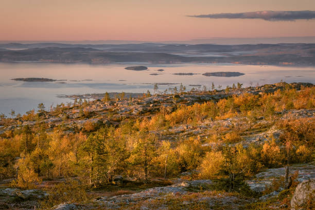 istock Golden Autumn Over Kandalaksha 1345004420