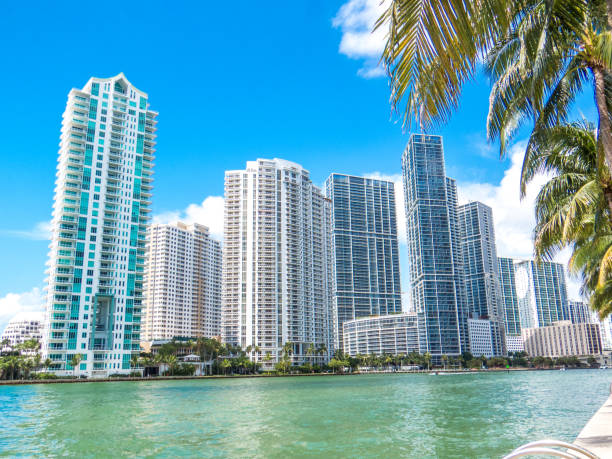 istock Bayfront Park in Miami - Florida USA 1345004695
