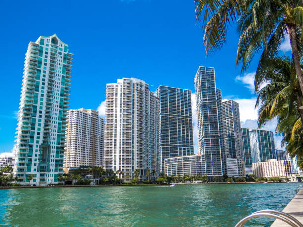 istock Bayfront Park in Miami - Florida USA 1345005864