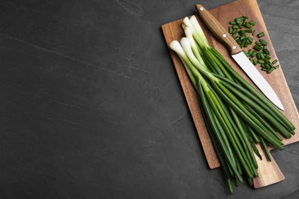 Free Stock Photo of Sliced green onions with a sharp knife | Download ...