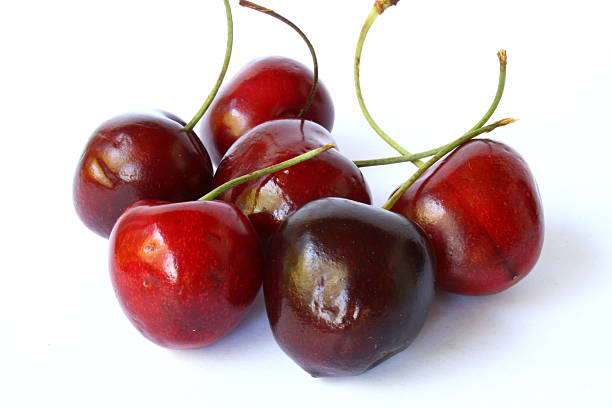 cherries stock photo