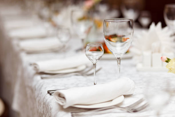 istock Minimalistic image of glasses for alcoholic beverages 1345012085