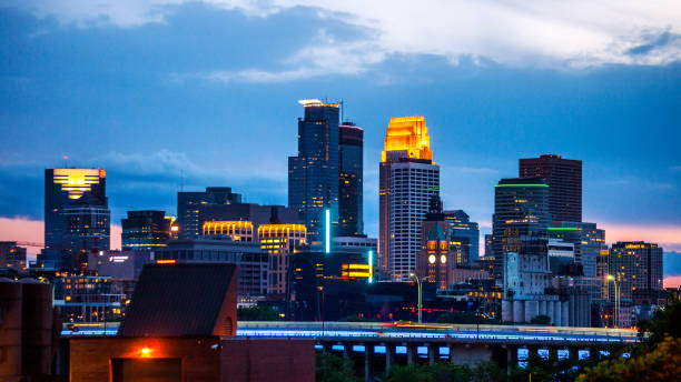 istock City skyline - Minneapolis, MN 1345020439