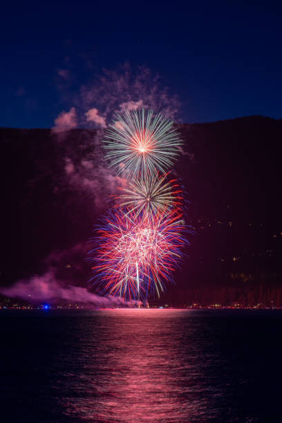 istock Fireworks Over Lake Tahoe 1345027074