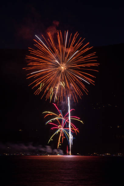 istock Fireworks Over Lake Tahoe 1345027617