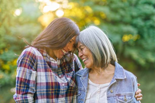 istock Mother and daughter cherishing time together 1345030949
