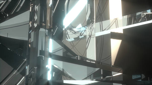 istock background of glass geometric shape line blocks 3d render 1345033370
