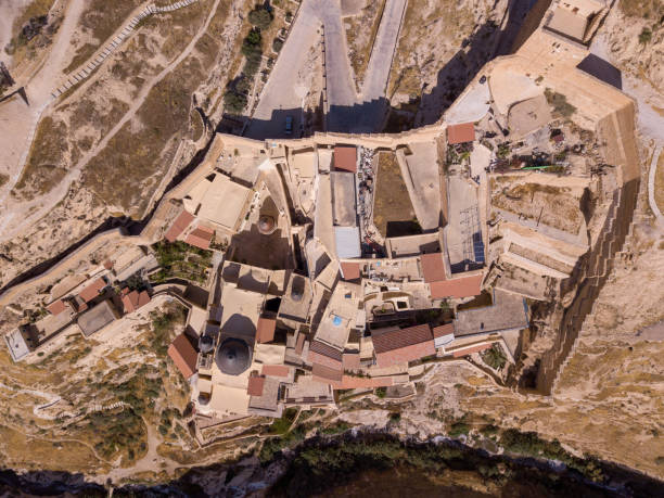 istock Mar Saba Greek Orthodox Monastery in Israel. 1345064415