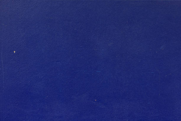 istock Part of a textured blue concrete wall 1345067670