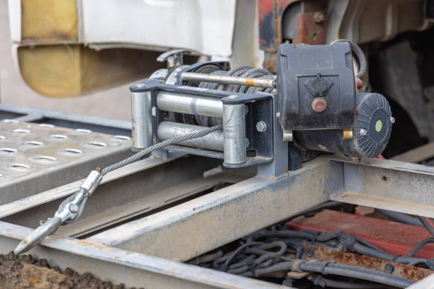 istock Winch Tow Truck 1345079361