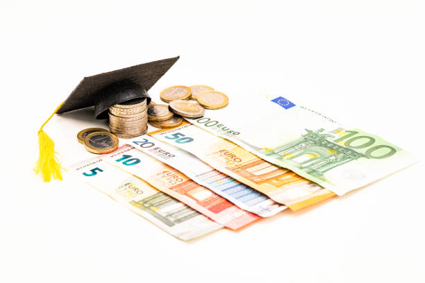 istock Education cost concept in Europe 1345093489
