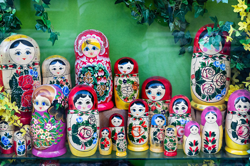 These dolls inside dolls are called nesting dolls. They are also known as Matryoshka dolls, which is the Russian word for \