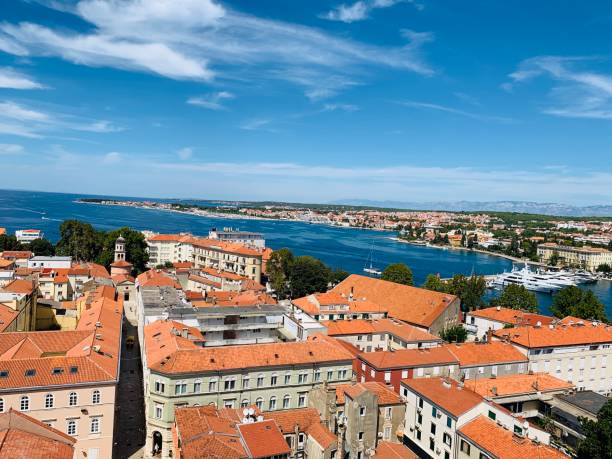 istock View on Zadar from Bell Tower, Croatia 1345104227